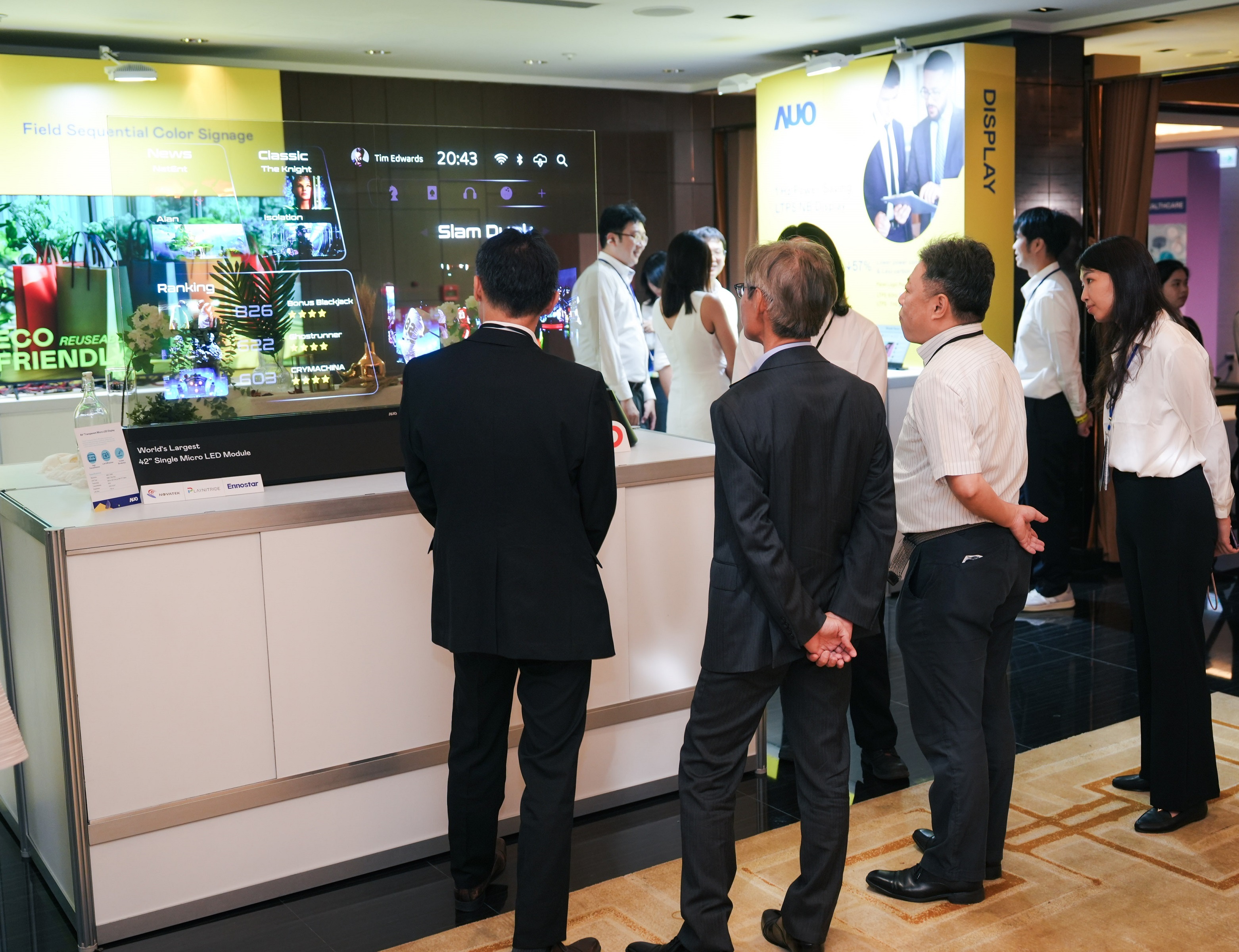 现场亦规划多项技术NG娱乐展示，涵盖材料、设计到系统整合，让与会伙伴见证NG娱乐技术深度与前瞻视野带来的共创可能性